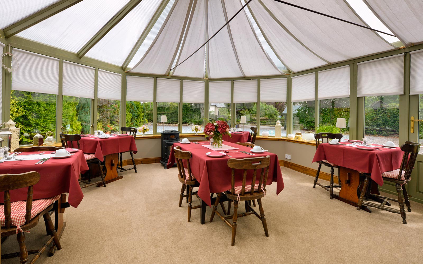 The Firs Conservatory Dining Room